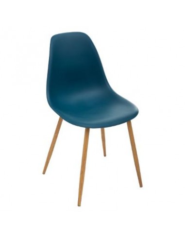 Chaise \"Taho\" bleue Navy HOME SWEET HOME Chaises & Tabourets