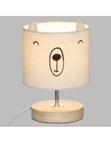 LAMPE ABAT JOUR OURSON HOME SWEET HOME Chambre pour enfant