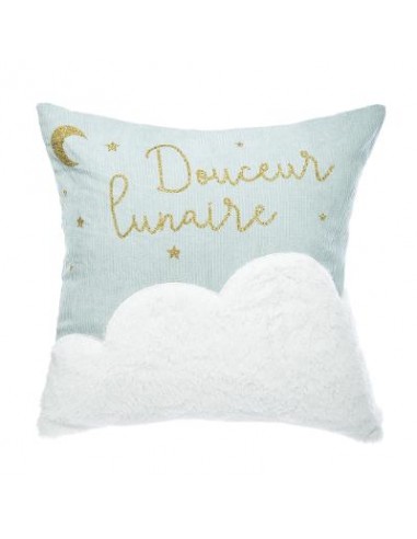 COUSSIN 40 X 40 VELVET HOME SWEET HOME Chambre pour enfant