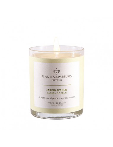 Bougie Végétale Parfumée 180g - Jardin d\'Eden HOME SWEET HOME Bougies Végétales Parfumées - 180g