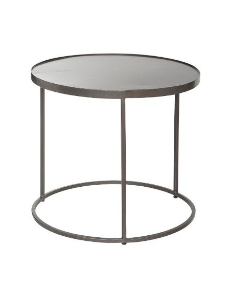 Set de 2 tables basses, métal & manguier HOME SWEET HOME Tables basse & Tables de salon