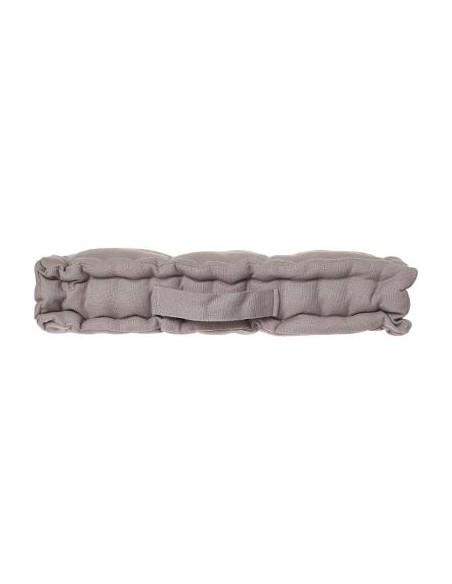 Coussin de sol GRIS - 40x40x8cm HOME SWEET HOME Linge de maison