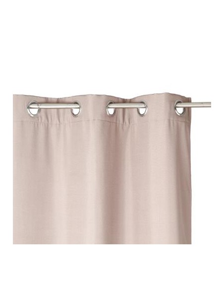 RIDEAU ISOLANT TAUPE 140X260cm HOME SWEET HOME Linge de maison