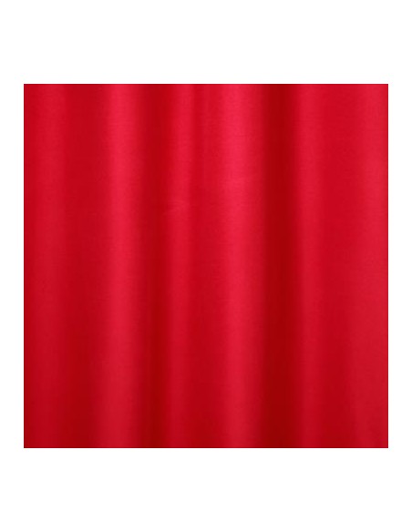 RIDEAU ISOLANT ROUGE 140X260cm HOME SWEET HOME Linge de maison