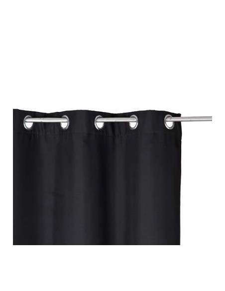 RIDEAU ISOLANT NOIR 140X260cm HOME SWEET HOME Linge de maison