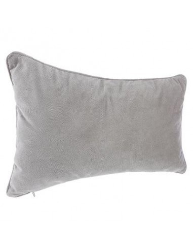 COUSSIN LILOU GRIS CLAIR 30X50cm HOME SWEET HOME Linge de maison