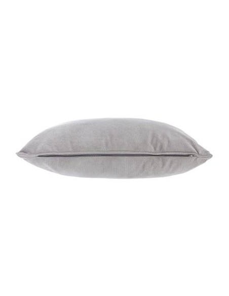 COUSSIN LILOU GRIS CLAIR 30X50cm HOME SWEET HOME Linge de maison