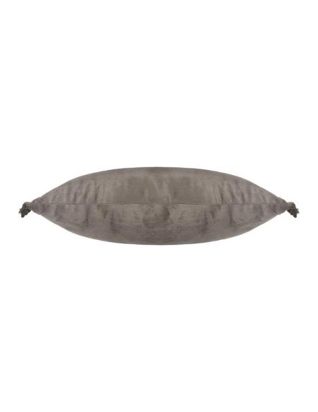 COUSSIN VEL SPIRIT GRIS FONCE 30X50cm HOME SWEET HOME Linge de maison