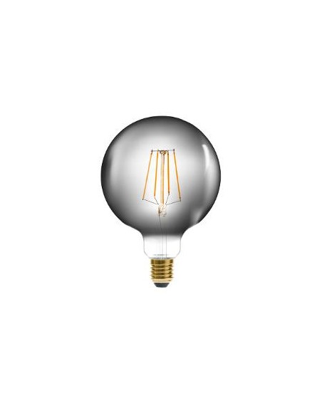 Ampoule LED \"Globe\" fumée, filament droit E27 D13 cm HOME SWEET HOME Luminaires & Suspensions