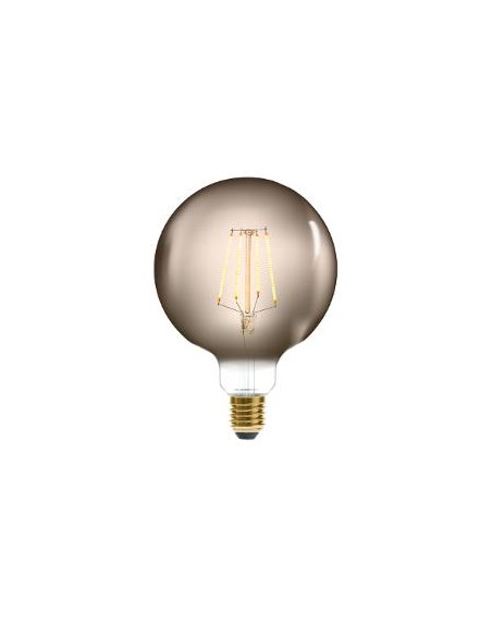 Ampoule LED \"Globe\" fumée, filament droit E27 D13 cm HOME SWEET HOME Luminaires & Suspensions