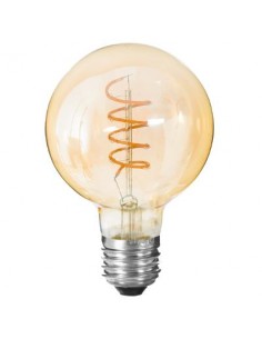 Ampoule LED "Globe" ambrée,...