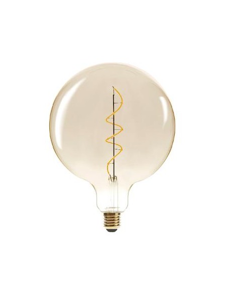 AMPOULE LED \"GLOBE\" AMBREE FILAMENT TORSADE HOME SWEET HOME Luminaires & Suspensions