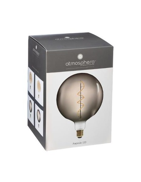 AMPOULE LED \"GLOBE\" FUMEE FILAMENT TORSADE HOME SWEET HOME Luminaires & Suspensions