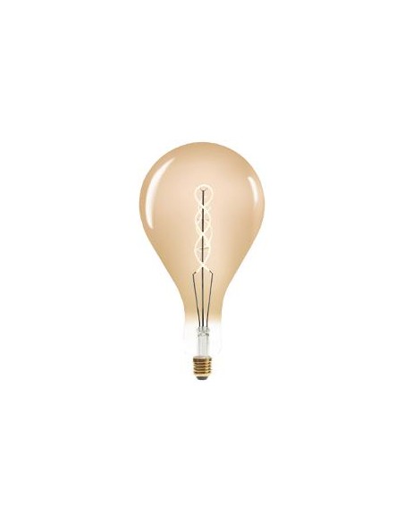 AMPOULE LED \"POIRE\" AMBREE FILAMENT TORSADE E27 HOME SWEET HOME Luminaires & Suspensions