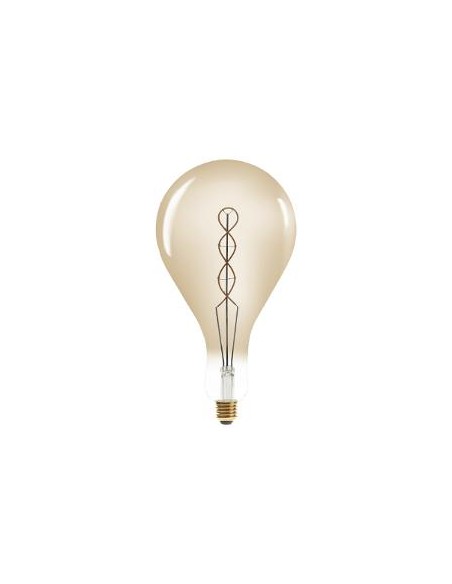 AMPOULE LED \"POIRE\" AMBREE FILAMENT TORSADE E27 HOME SWEET HOME Luminaires & Suspensions