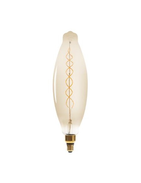 Ampoule LED \"Amande\" ambrée, filament torsadé E27 HOME SWEET HOME Luminaires & Suspensions